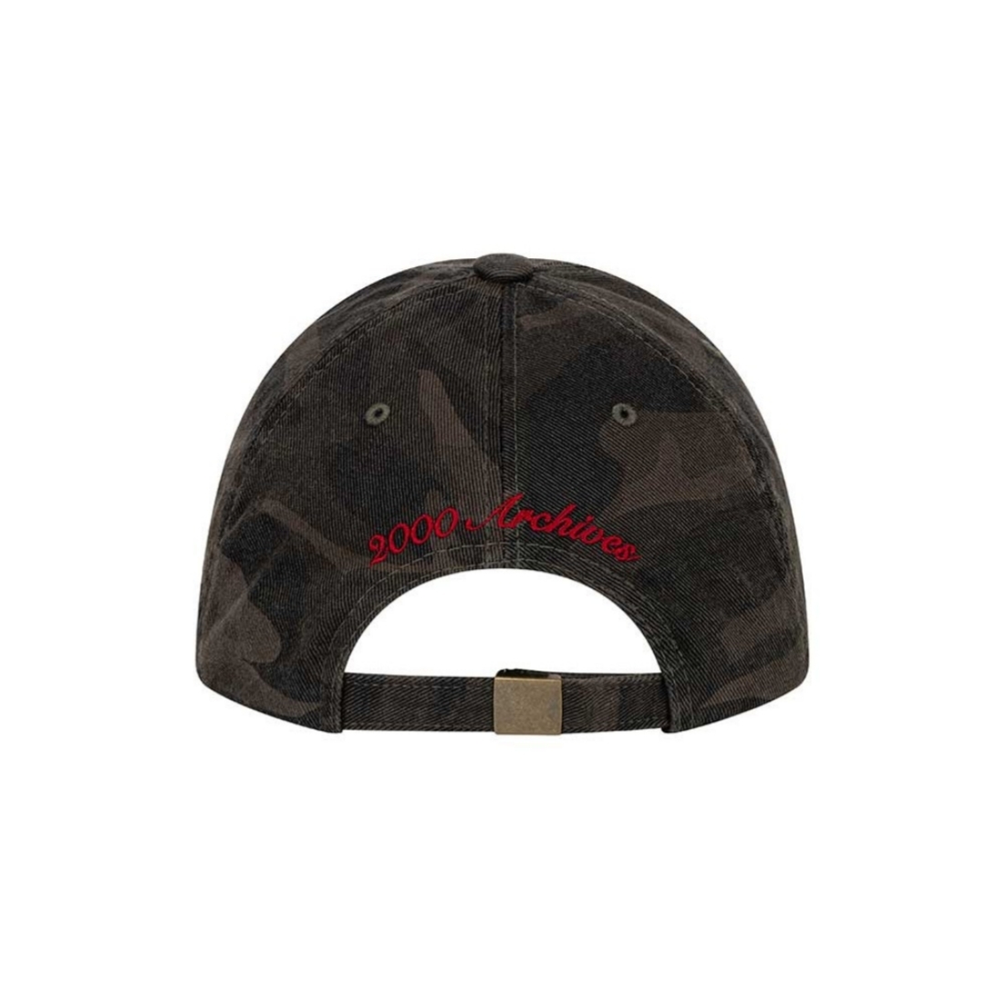 2000archives FOREVER ROSE CAP (CAMO) 玫瑰 字體 迷彩 老帽
