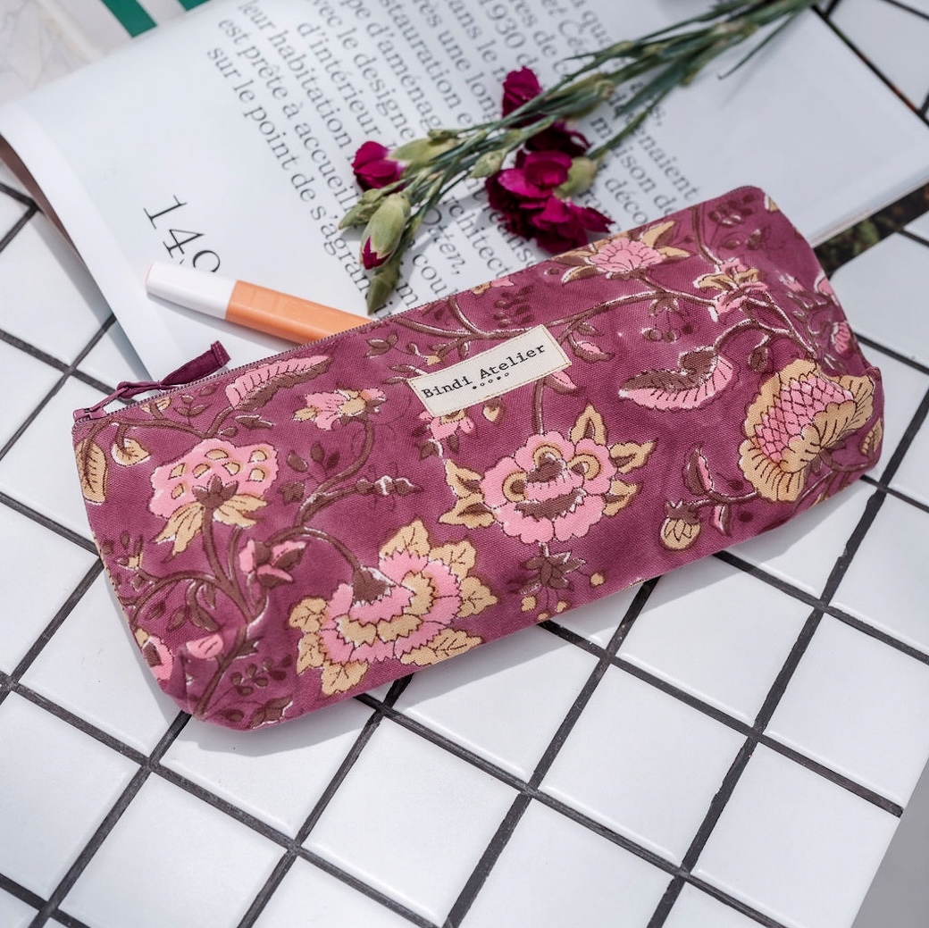 安納雅黑醋栗莓紫｜筆袋