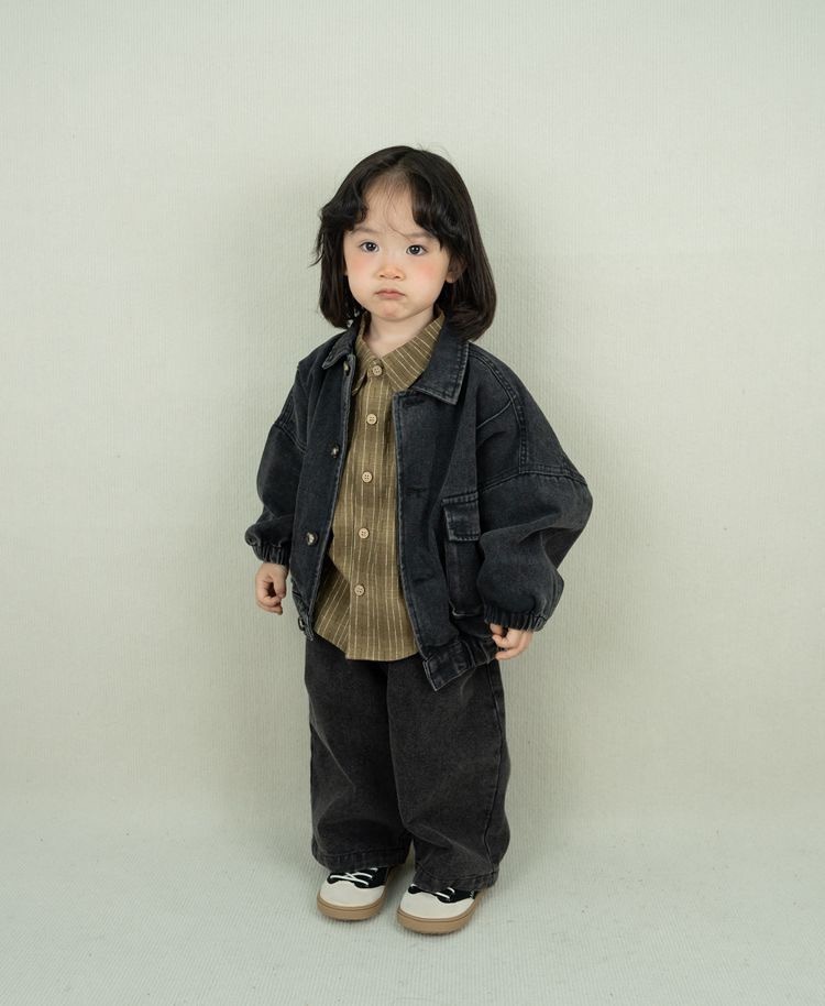 秋天也要純棉牛仔褲