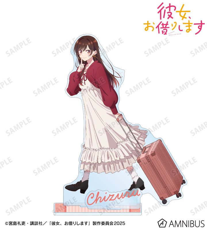 AB98165 預訂 2025/12月 TVアニメ『彼女、お借りします』 パーツ付きBIGアクリルスタンド vol.2