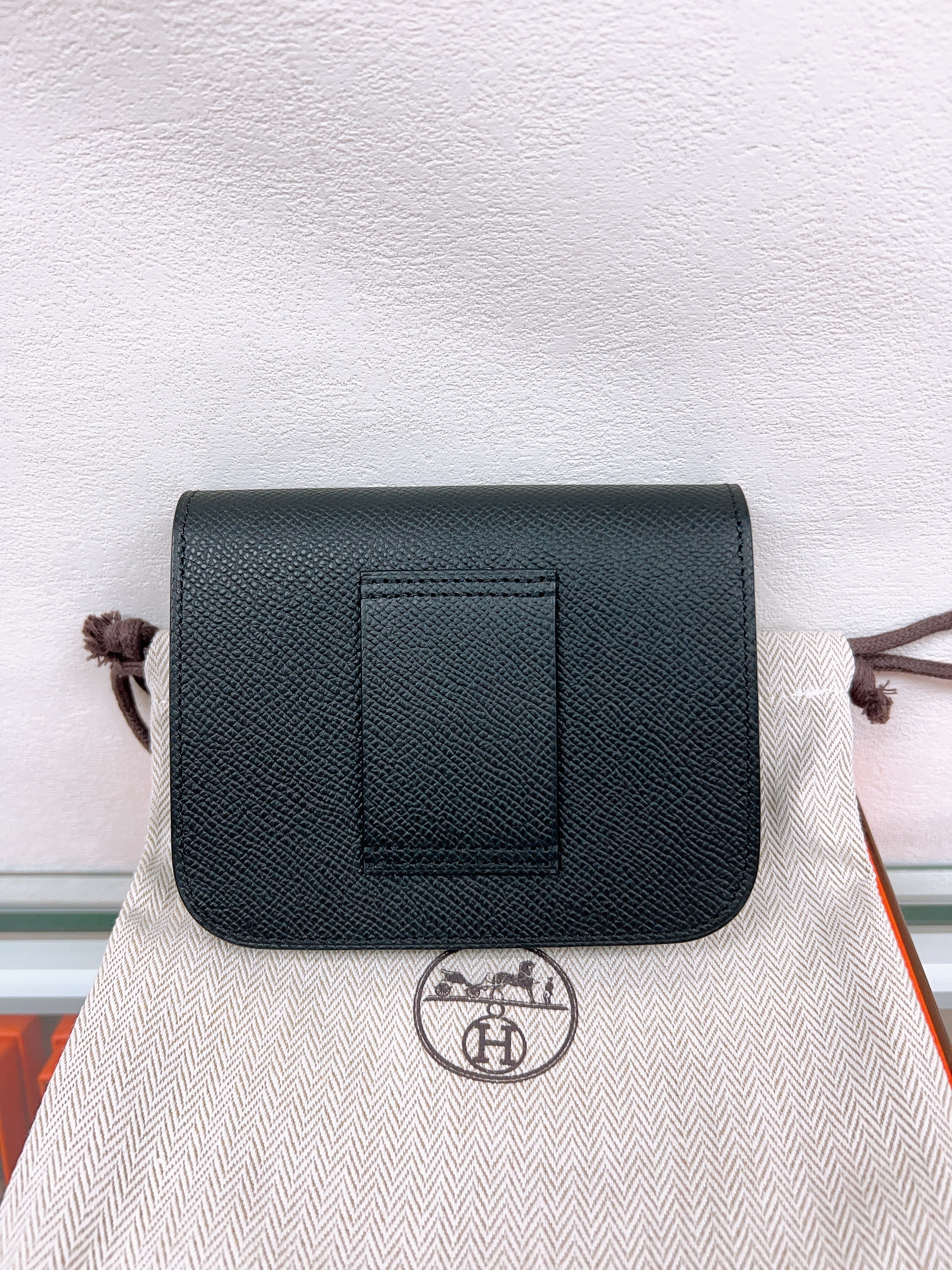 *Brand New* Hermes constance slim (black PHW/ stamp K)
