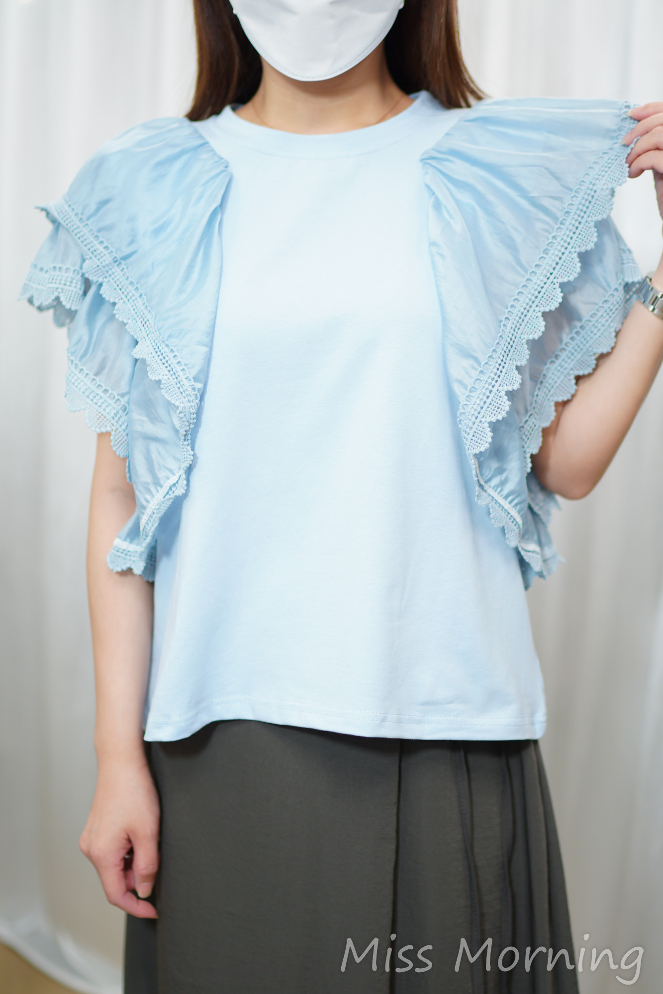 鬆身又顯瘦靚手袖上衣(14737)