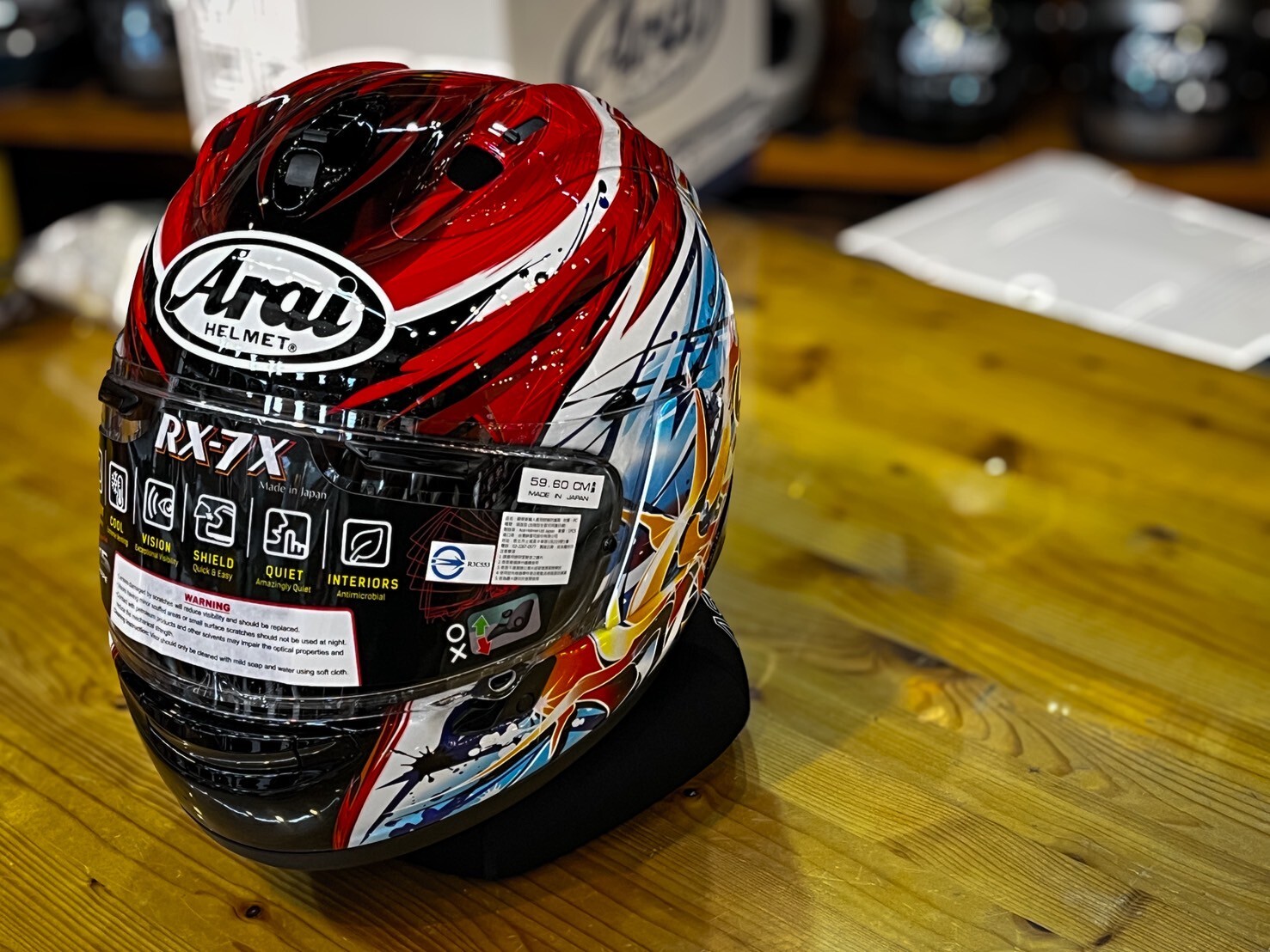 ARAI RX-7X Nagashima 長島哲太全罩RX7X