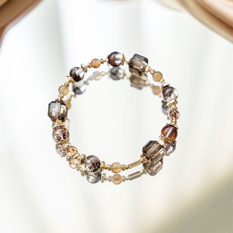 體驗慢步調：茶晶｜骨幹金太陽｜黑金超｜紅幽靈｜膠花/髮晶共生