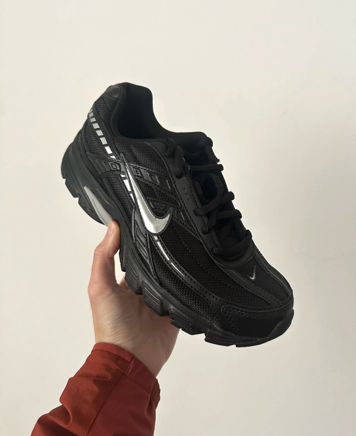 Nike Initiator 黑銀色 全黑 復古 慢跑鞋 老爹鞋 IB4595-001/預購