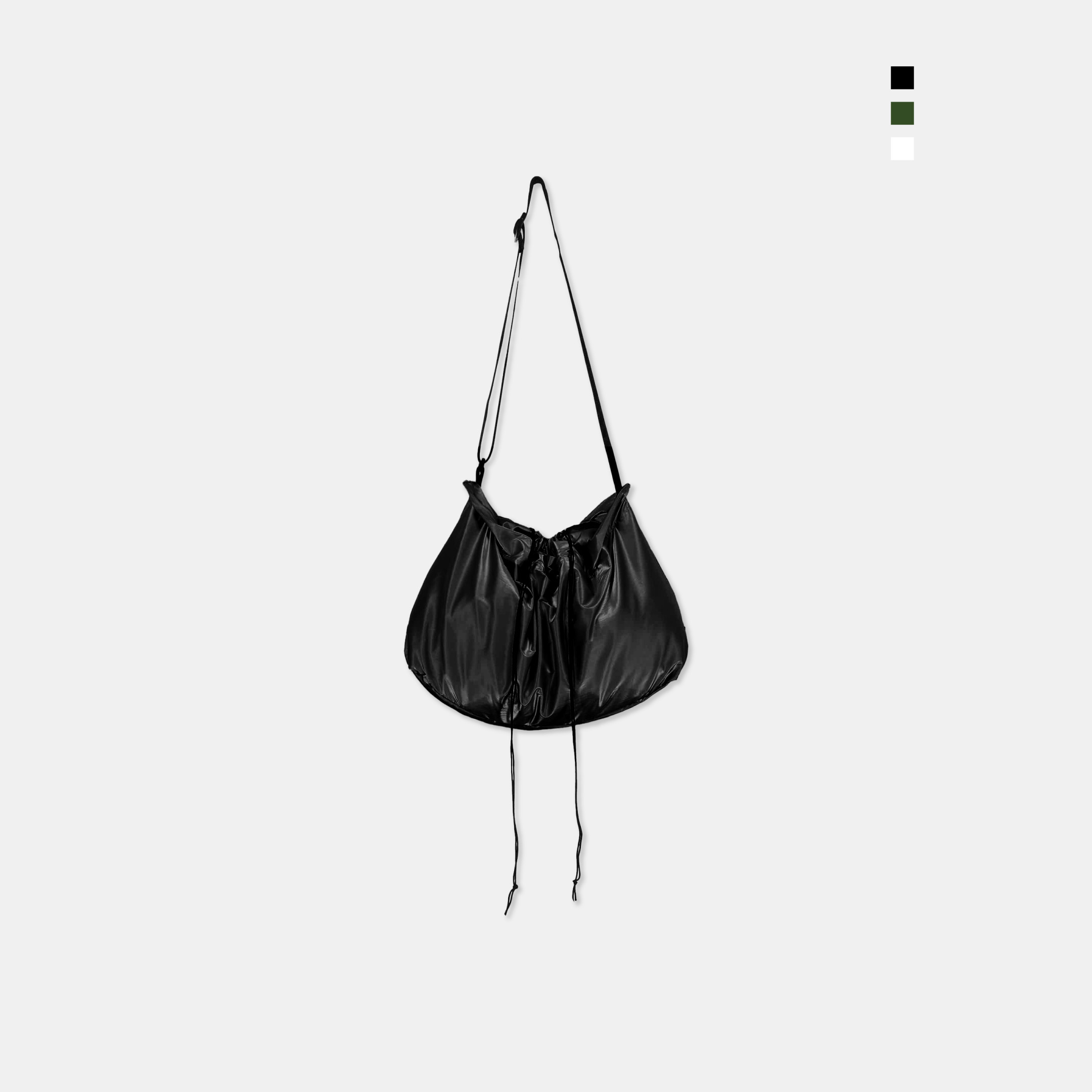 Raucohouse Spotlight 橫紋 亮面 斜背包 肩背包