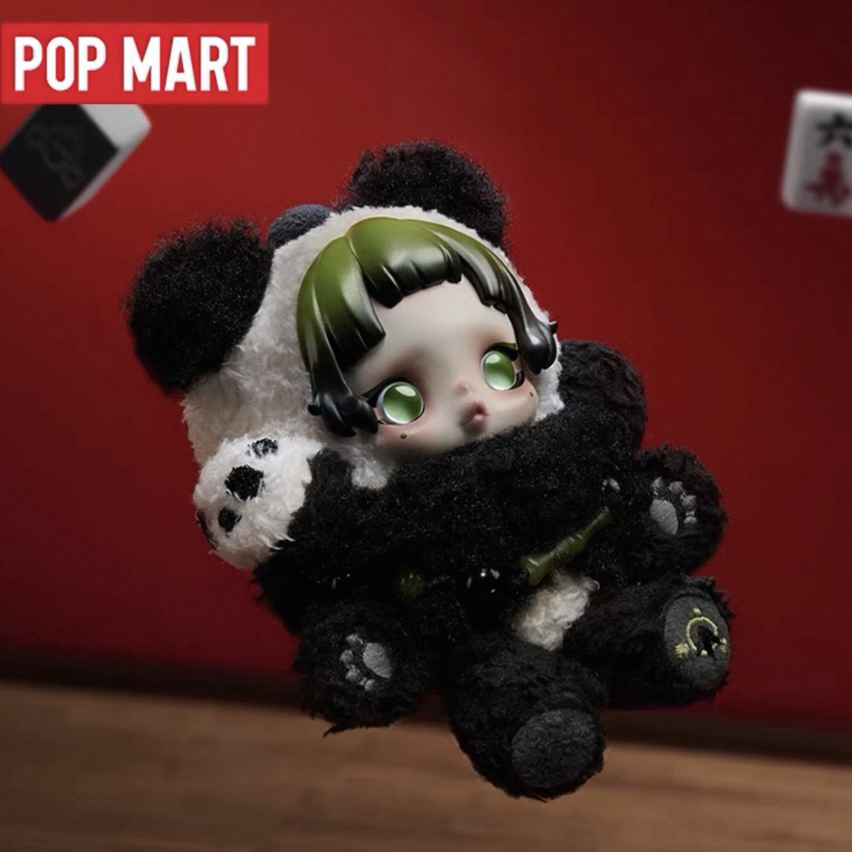 POPMART 泡泡馬特 POP MART SKULLPANDA 熊怠怠 毛絨公仔 吊飾 掛件