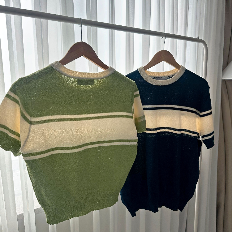 THankus 文青情侶裝｜約會針織上衣穿搭