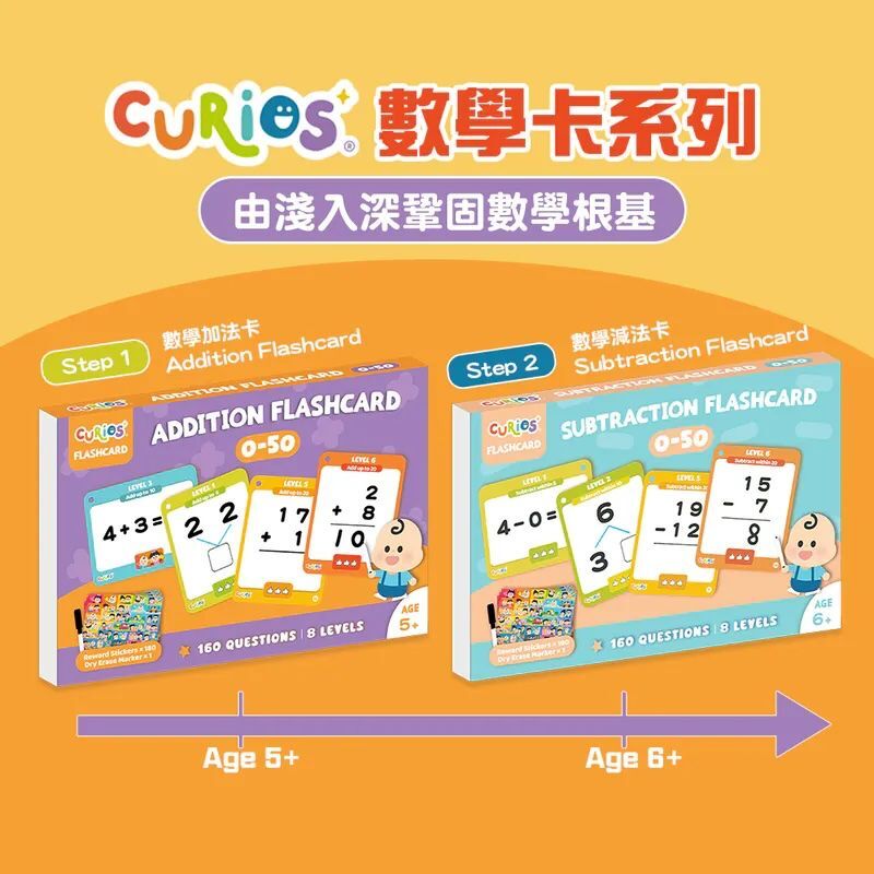 Curios®️ 數學加法卡