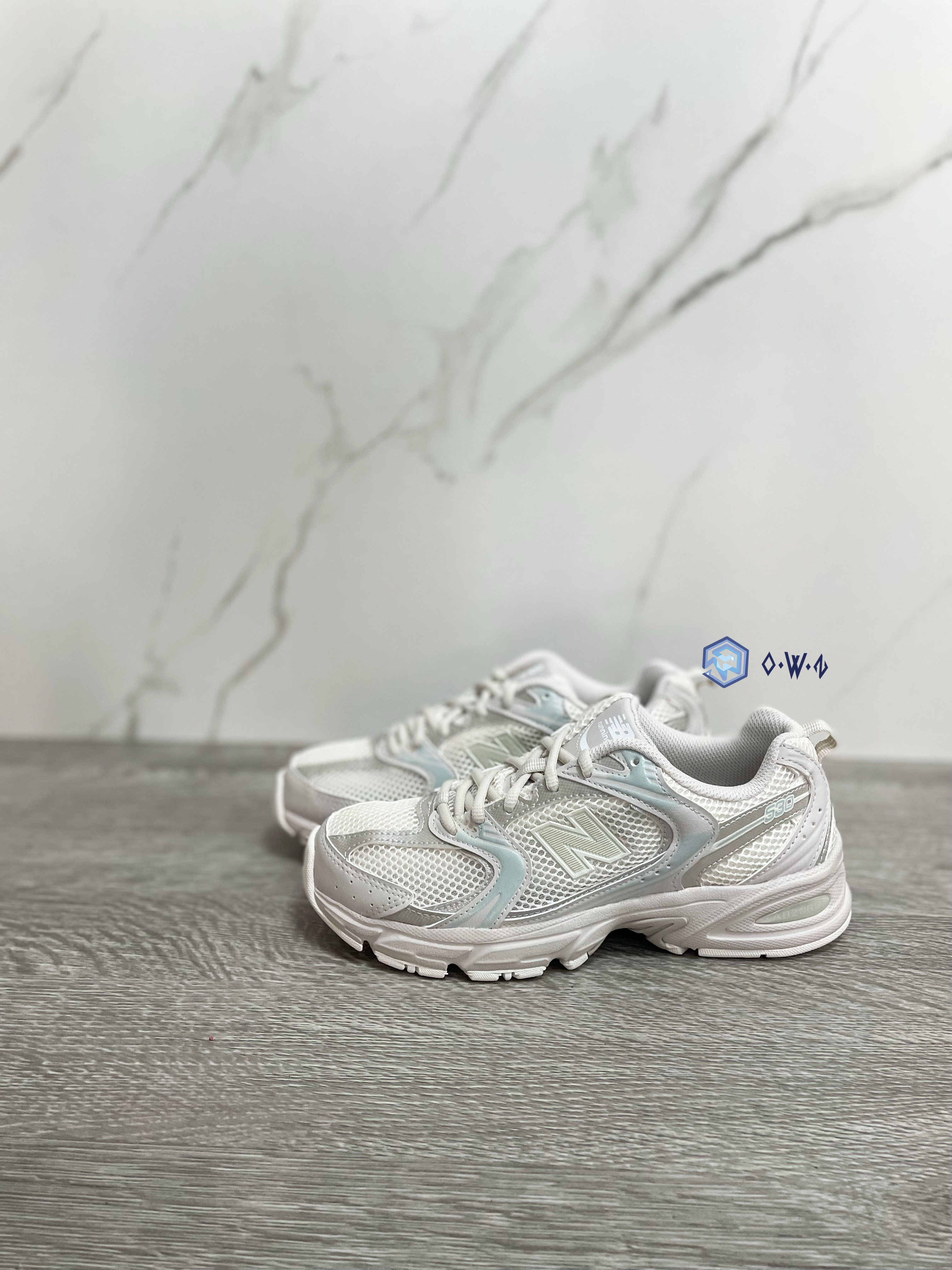 【OWN】New Balance 530 球鞋 休閒 慢跑 運動 透氣 舒適 不分男女 奶茶 藍 MR530AA1