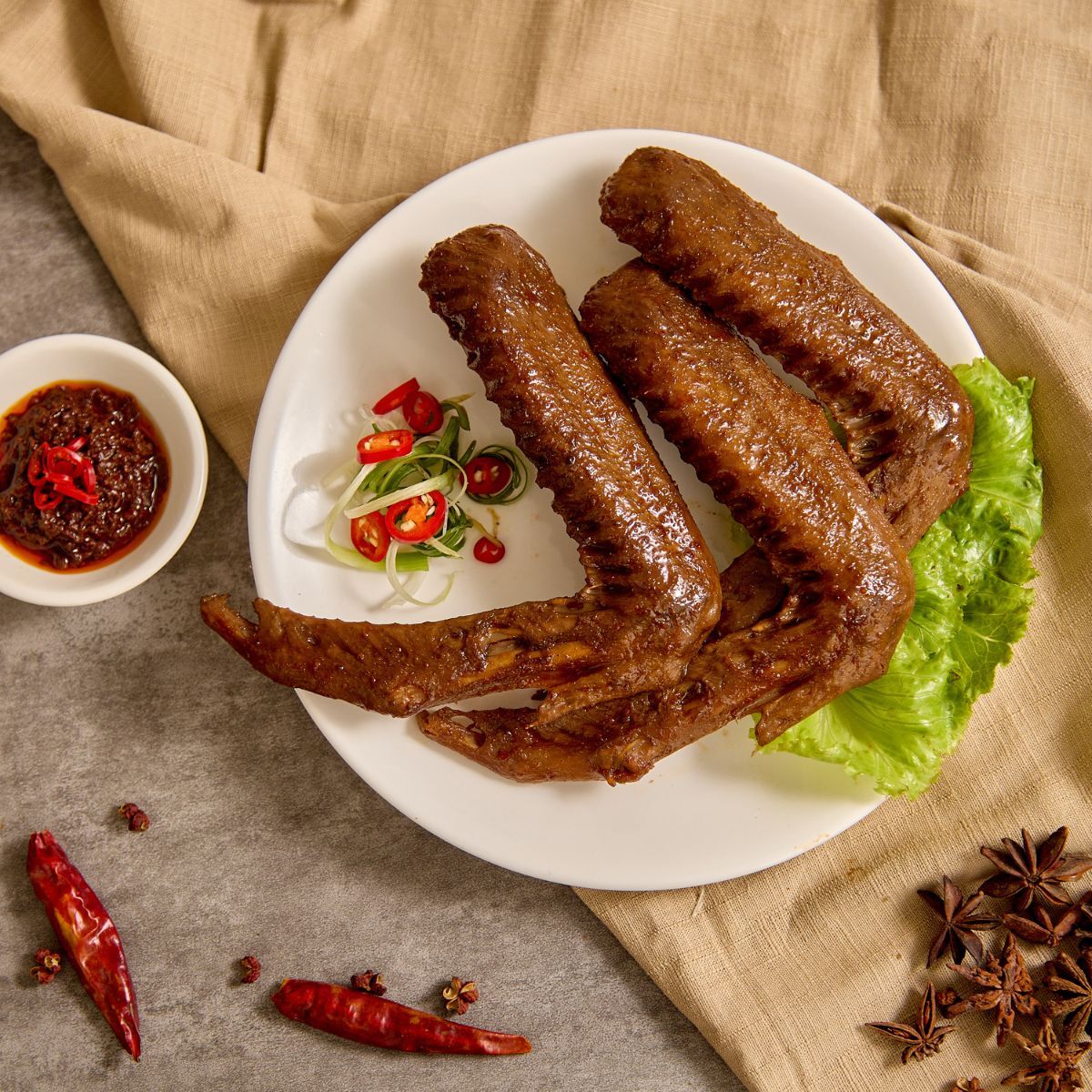 銷魂鴨翅3支【原味/辣味】