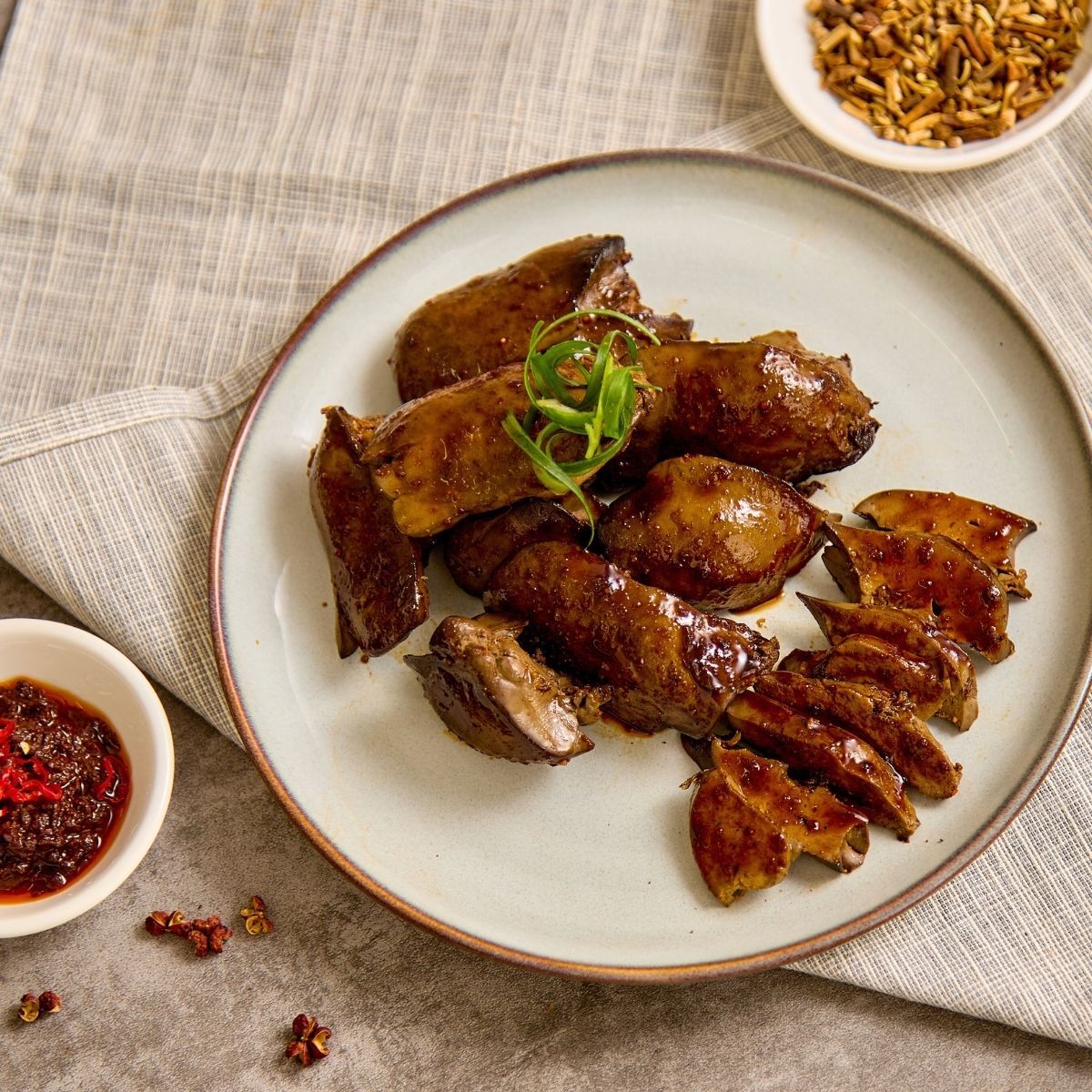 功夫鴨肝5入【微辣】