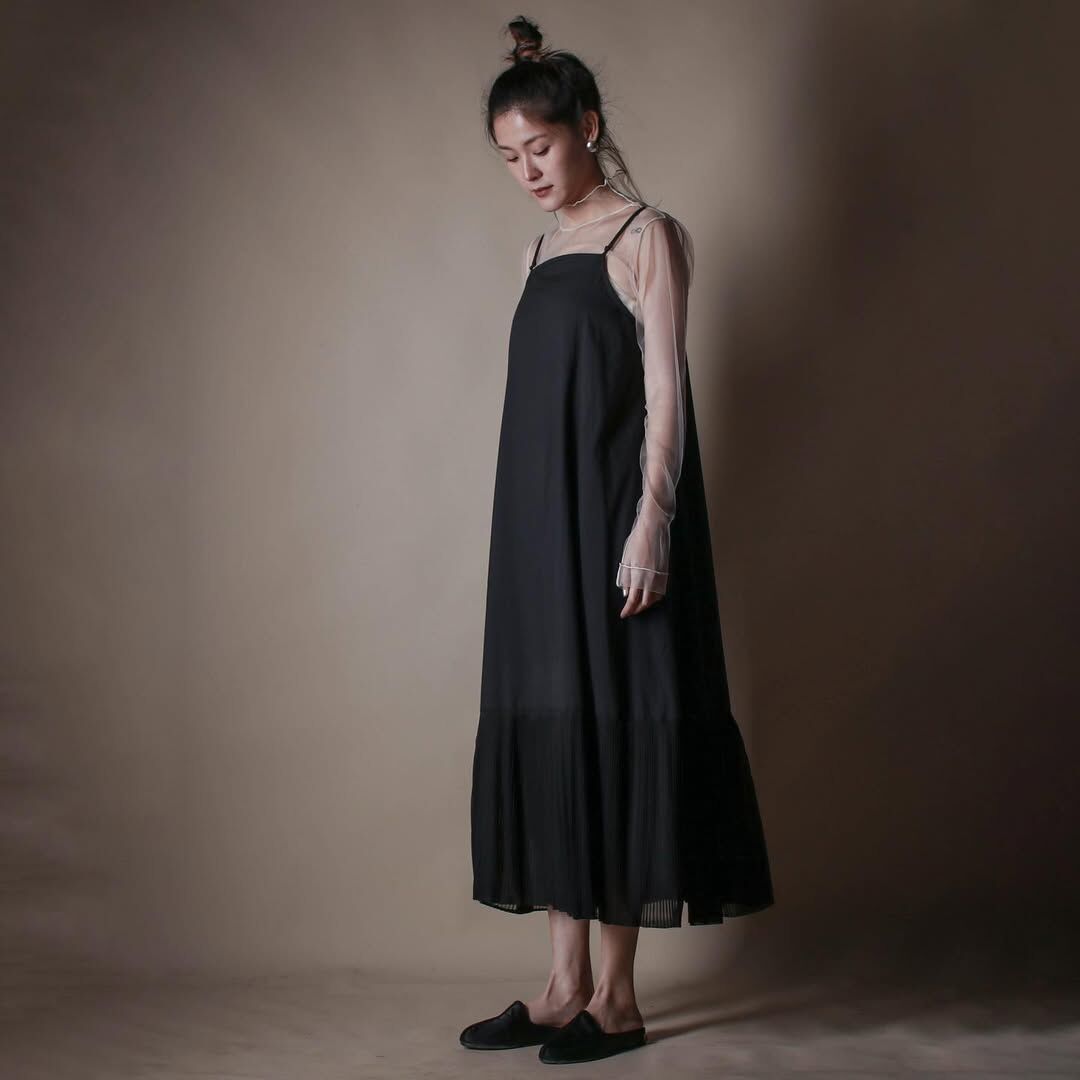 川衣 WEAR BEING｜細肩帶襯裙洋裝