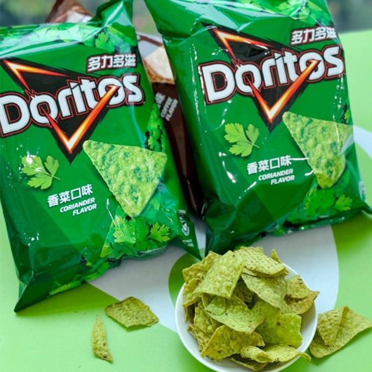台：香菜味多力多滋｜港：Doritos 芫茜味薯片 (102g)