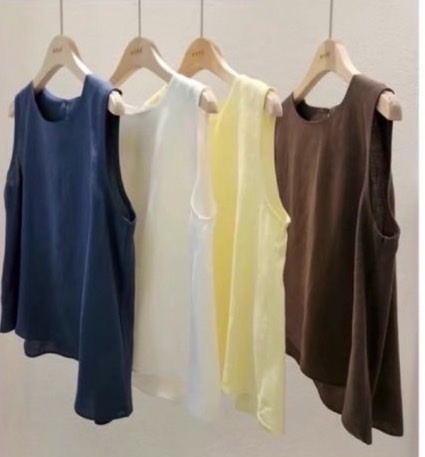 正韓高級棉麻背心