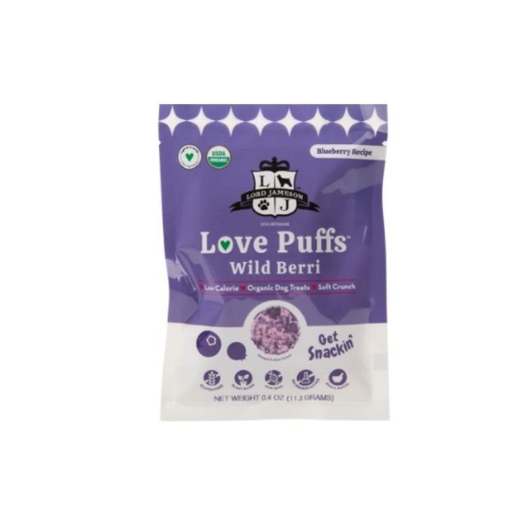 【Lord Jameson 樂健森】森林野莓能量泡芙隨身包(狗狗專用）