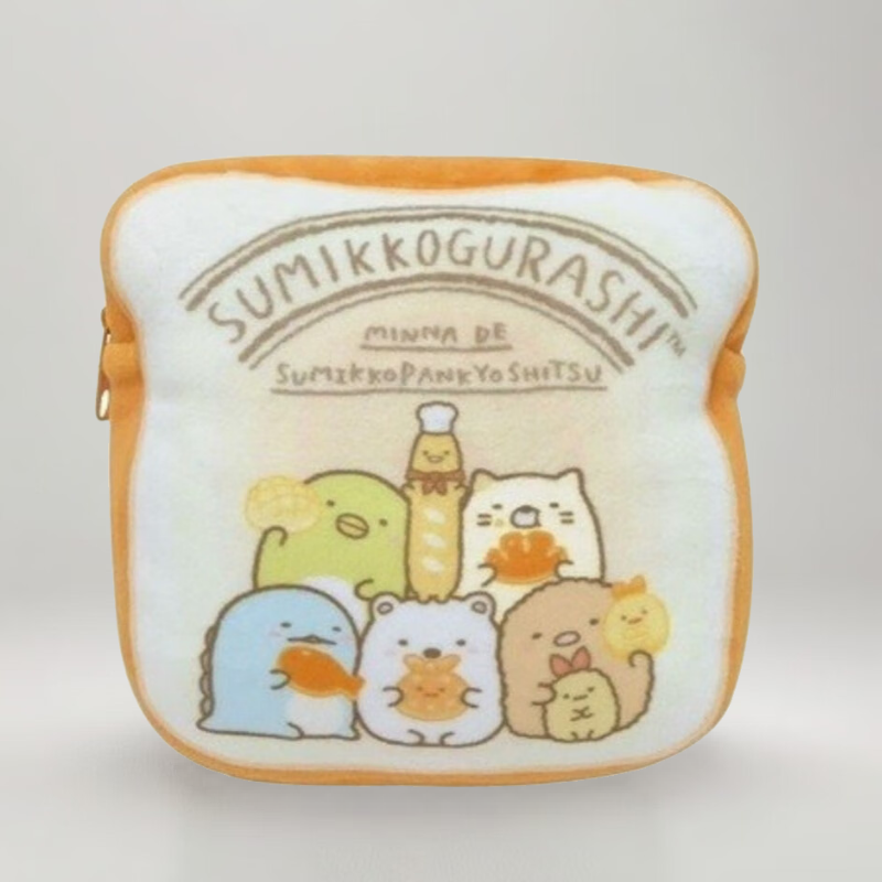 角落生物 多用化妝袋-散纸包-麵包(日本直送)