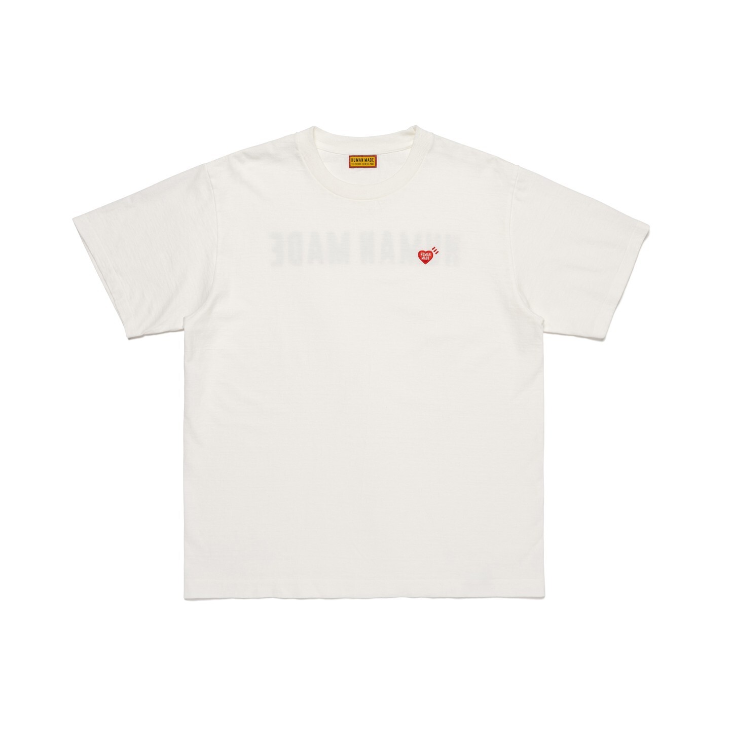 2025AW HUMAN MADE HEART BADGE T-SHIRT 店鋪 限定 左胸 刺繡 愛心 背後 LOGO 短T HM30CS047