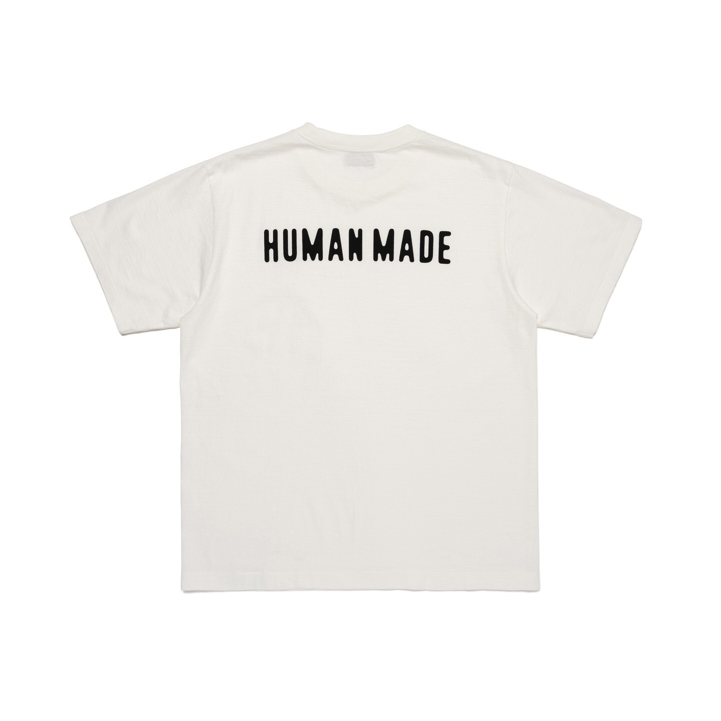 2025AW HUMAN MADE HEART BADGE T-SHIRT 店鋪 限定 左胸 刺繡 愛心 背後 LOGO 短T HM30CS047