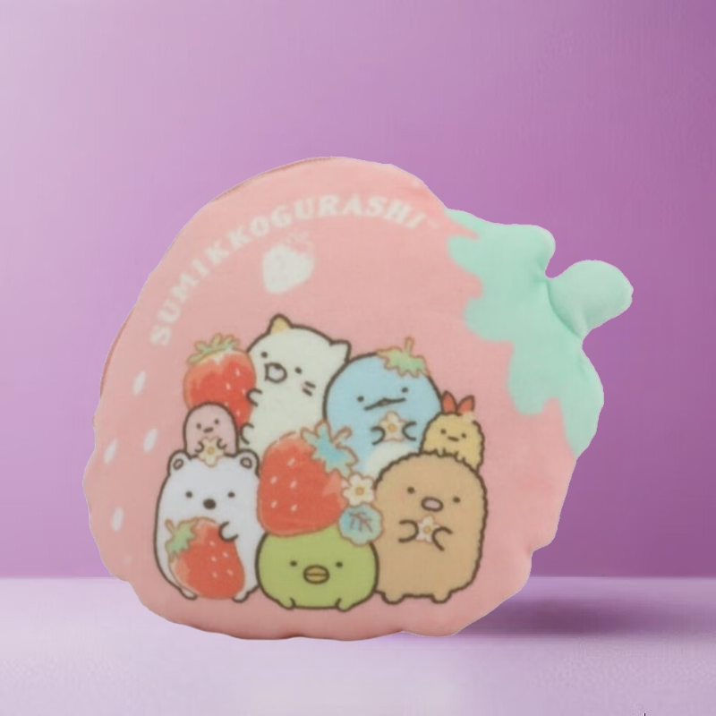 角落生物 多用化妝袋-散纸包-草莓(日本直送)