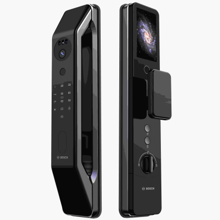 博世 Bosch    FU6-Plus‧Fortune Series 推拉式人臉識別智能門鎖‧香港行貨,原廠2年保養‧