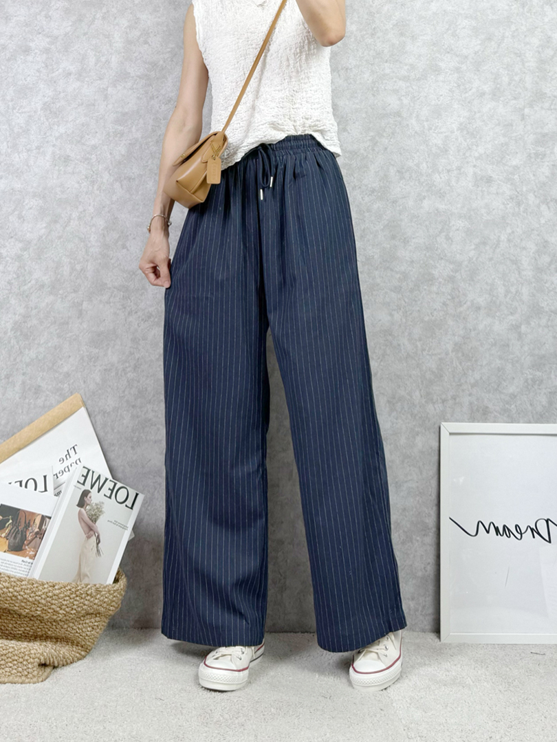 優雅的秋款輕鬆棉麻寬褲 ⚡️搶購中⚡️