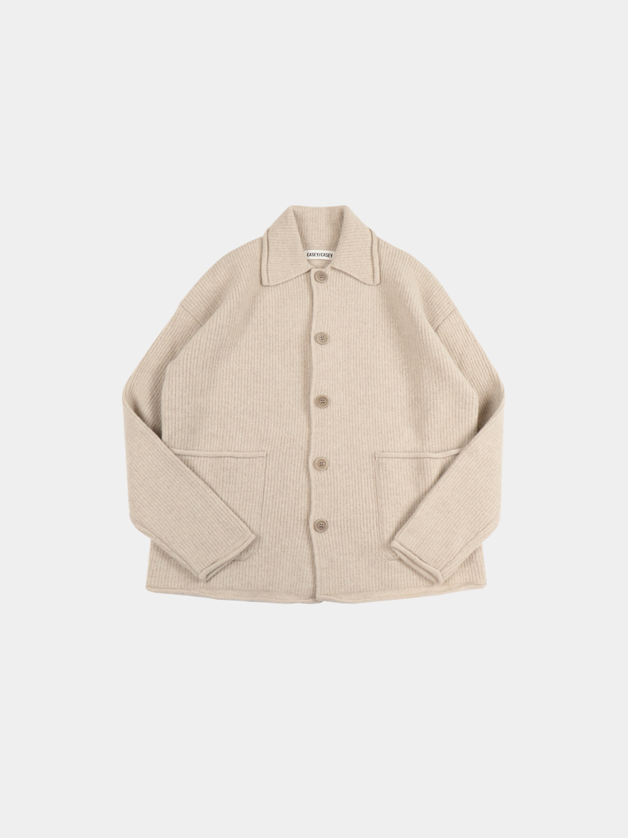 Casey Casey Rove Jacket Wooly 1 Light Grey