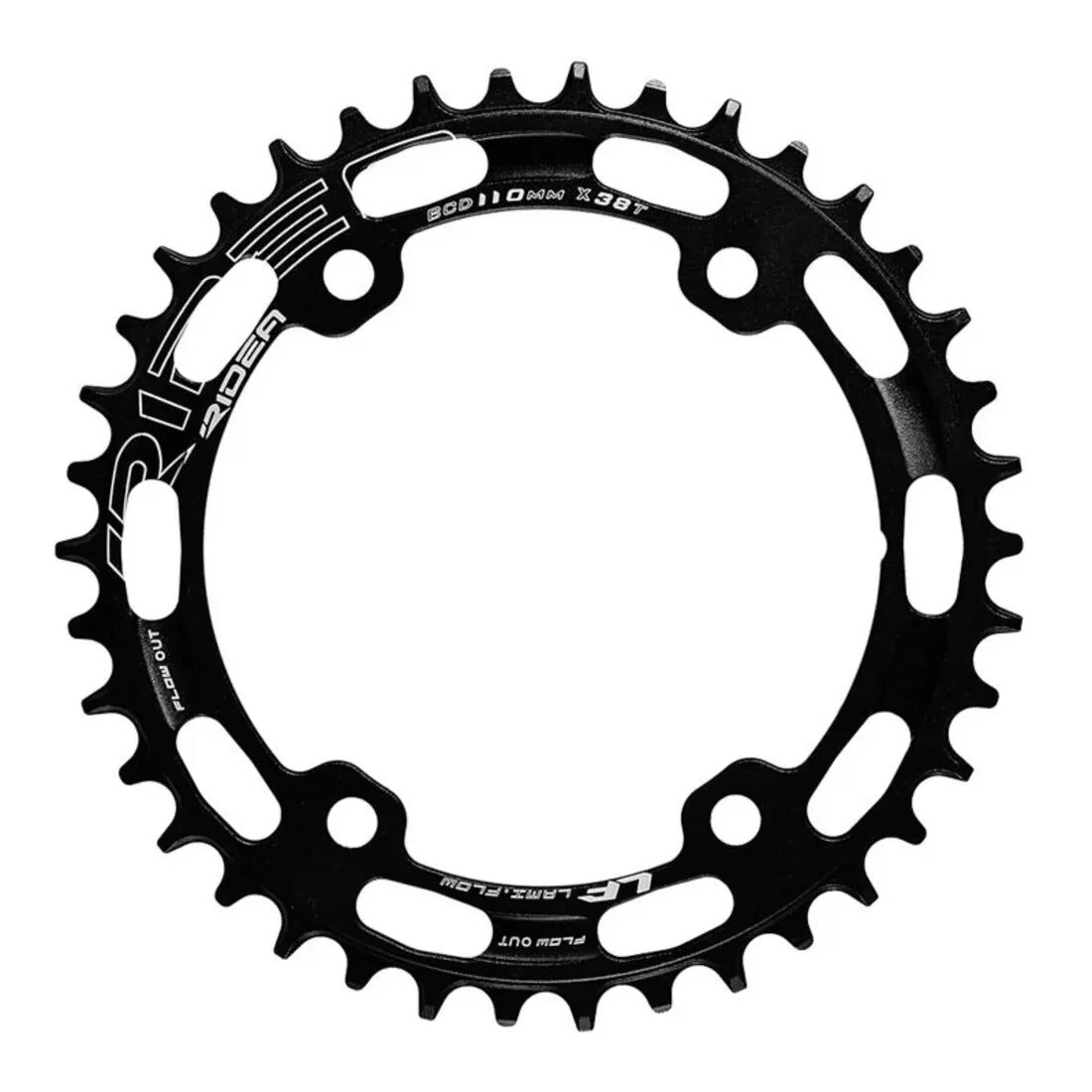 RIDEA - LamiFlow R491 chainrings BCD110