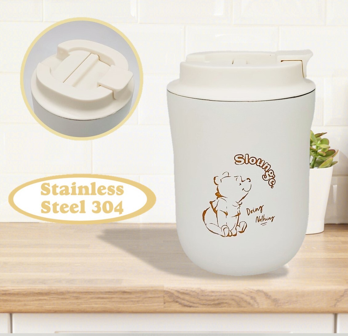 迪士尼小熊維尼 - 真空冷熱不鏽鋼保溫杯 保溫壺