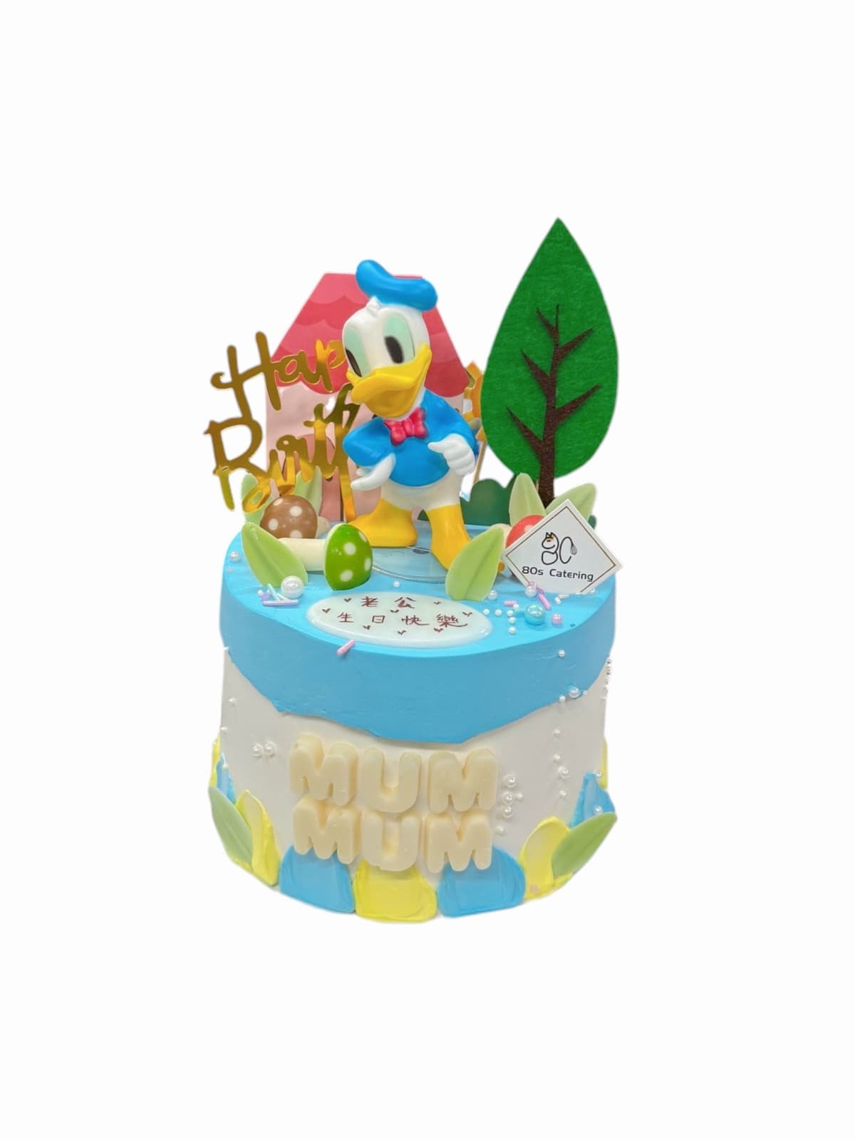 唐老鴨主題蛋糕