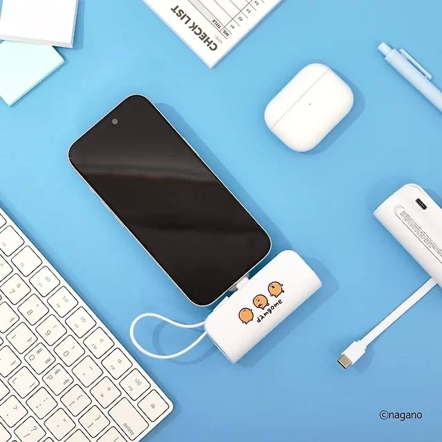 現貨｜韓國限定 白熊 迷你充電器 行動電源 5000mAh Mini Battery