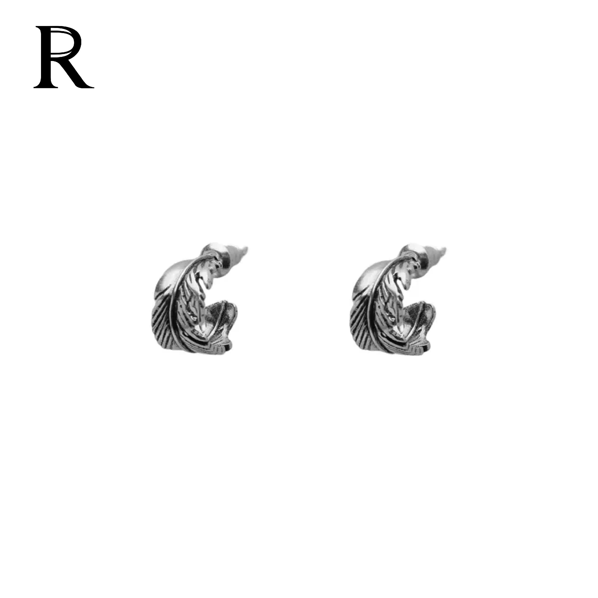 RECOVERY Feather Earrings 羽毛耳環