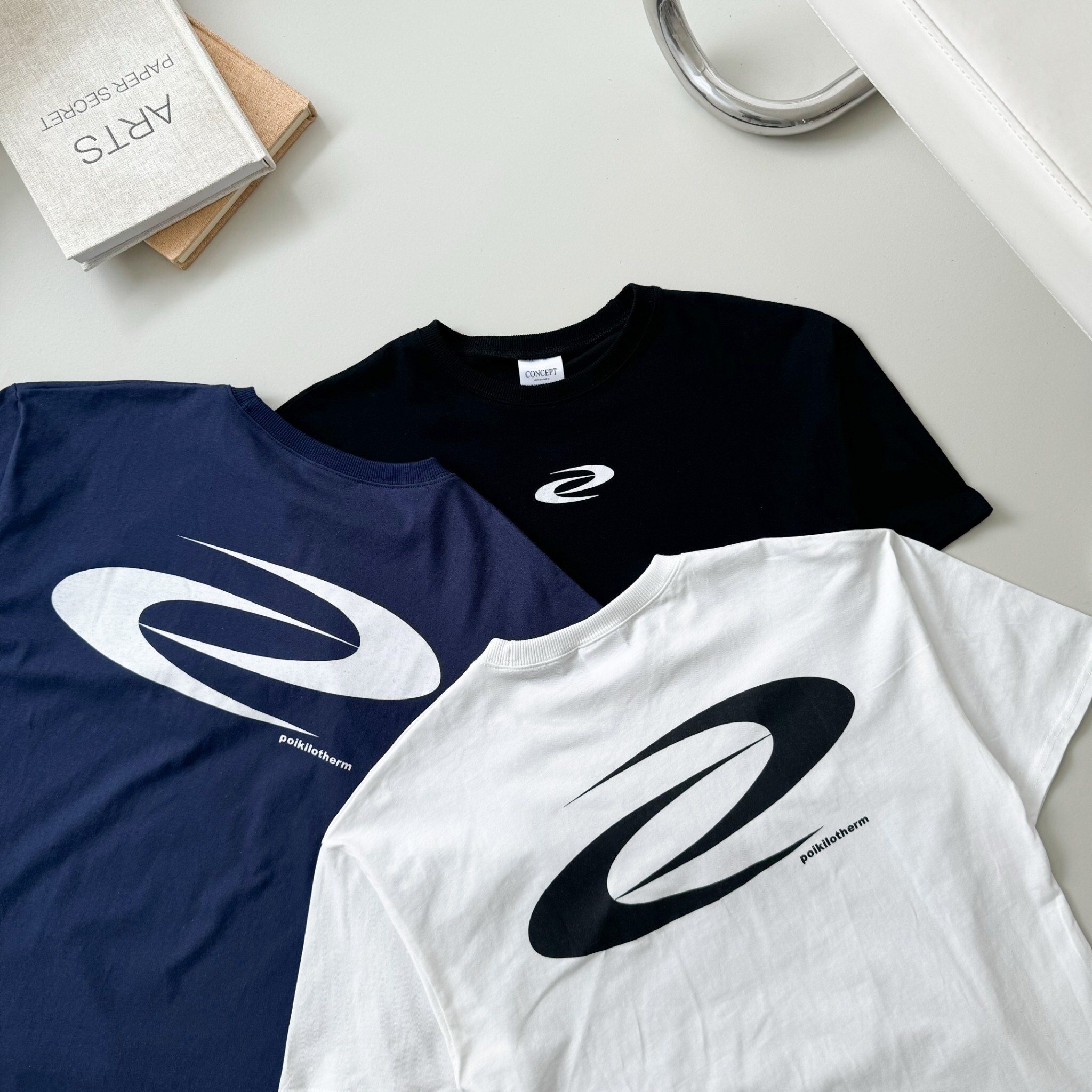 迴旋印花短T (2colors)