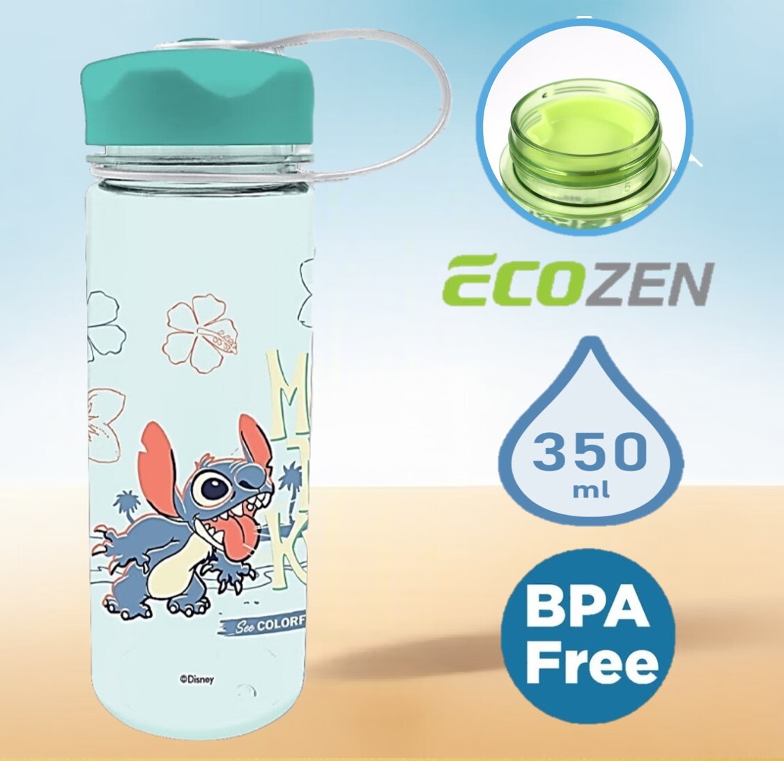 迪士尼史迪仔 - 便攜式運動水樽(350ml)