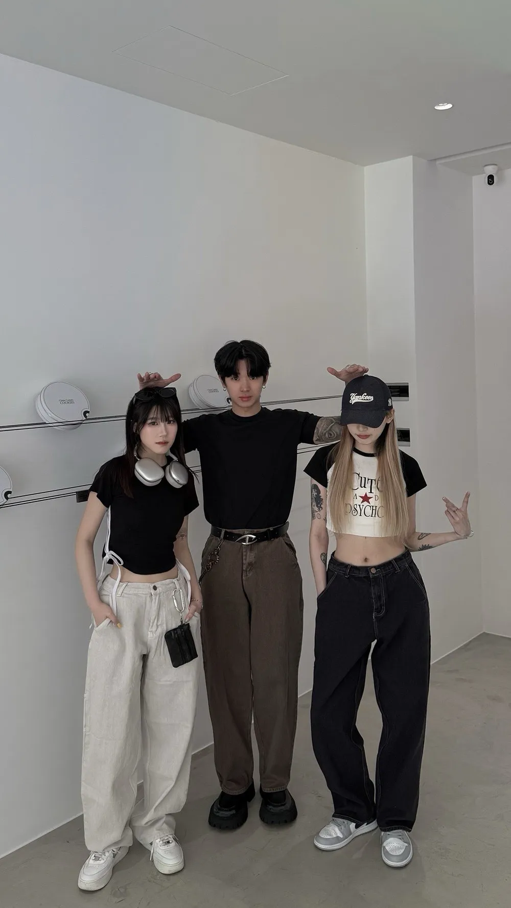 蠟染 水洗 質感 寬版 落地褲