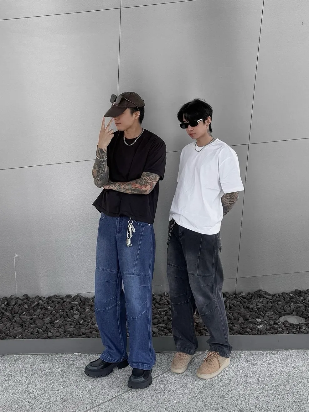 BOXY 百搭 打底 修身 質感 短寬 短袖