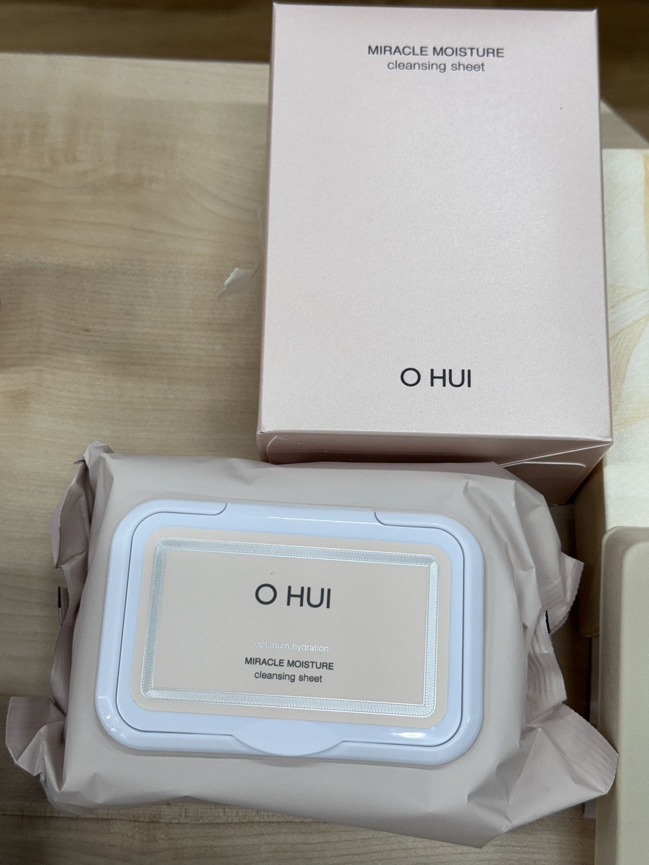 【直播】LL081764 O HUI 保濕卸妝濕紙巾 (增量裝-100片)