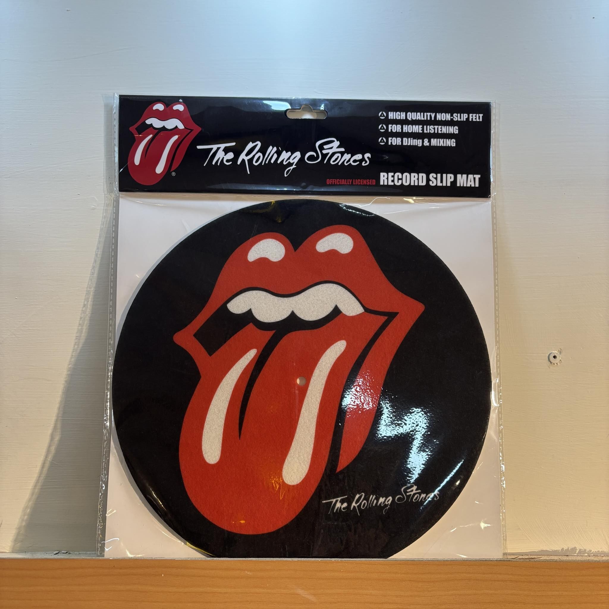 The Rolling Stones Tongue Logo Slipmat