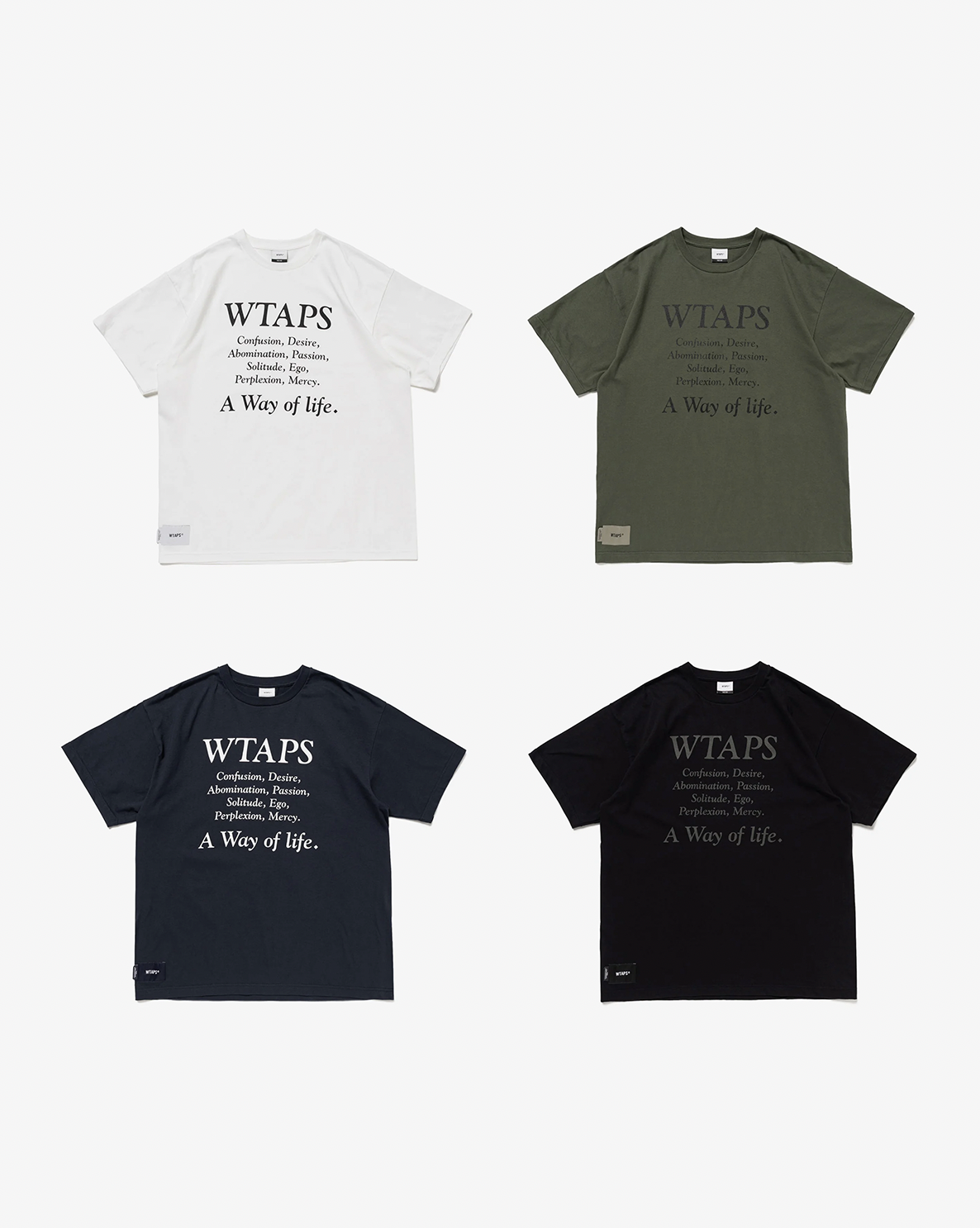 Sサイズ WTAPS CONTAINING 01 / SS / COTTON WTAPSSign01SSCottonBlack_1_102