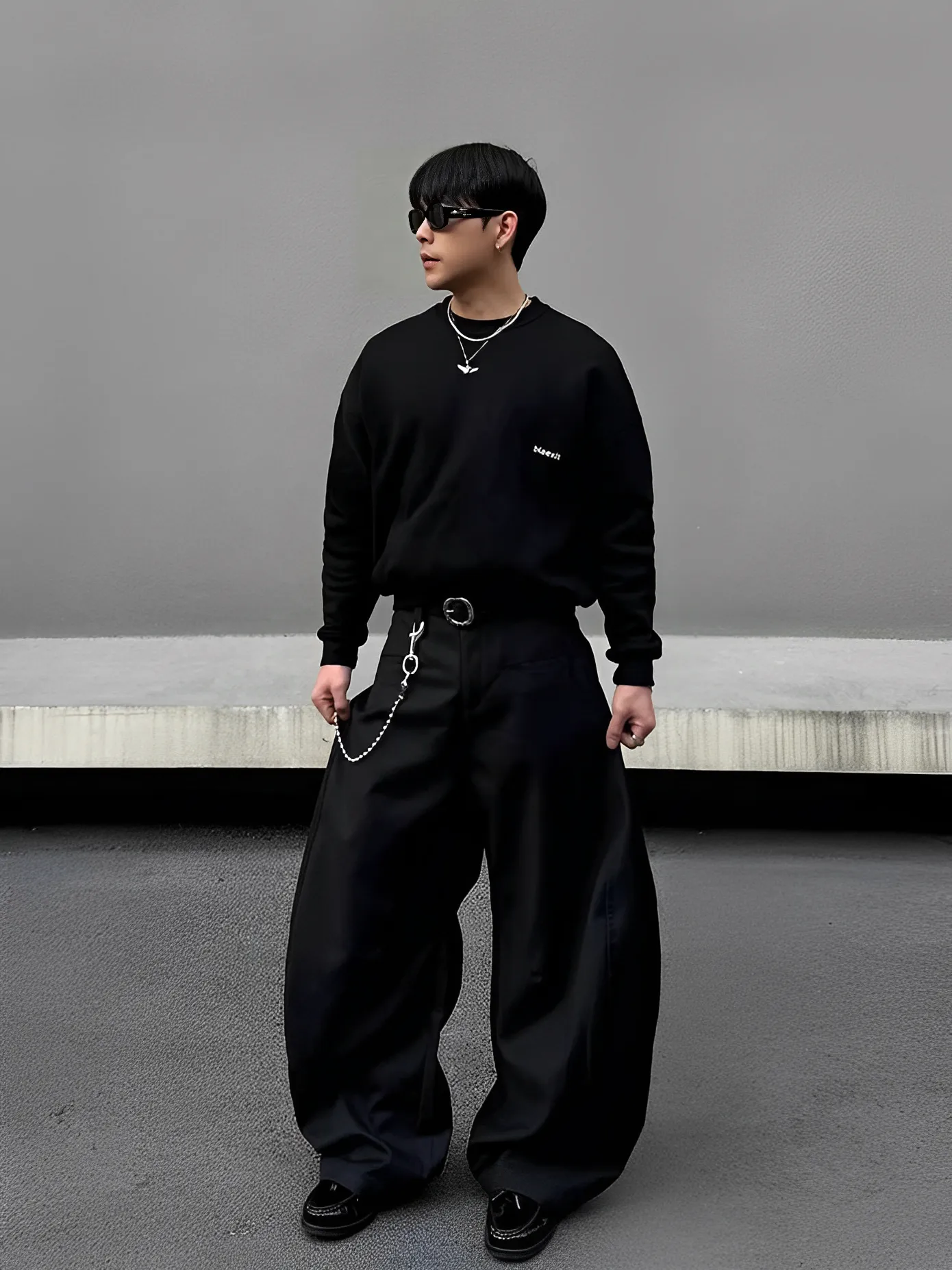 Cleanfit A字 抗皺 彎刀 西裝 長褲