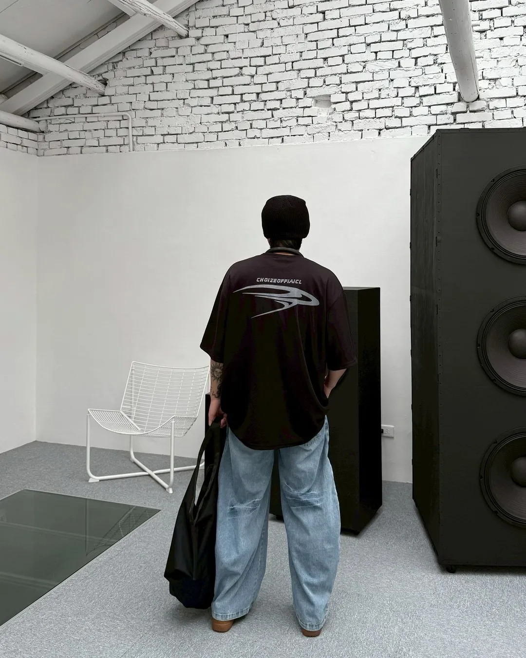 CCC 斑駁 復古 寬鬆 短袖