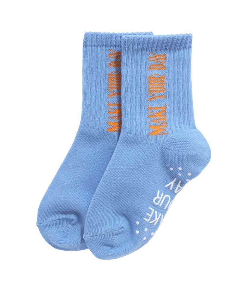 日本 MYD 品牌logo 絕美撞色 中筒襪 (3雙1組，16-24) Y590501