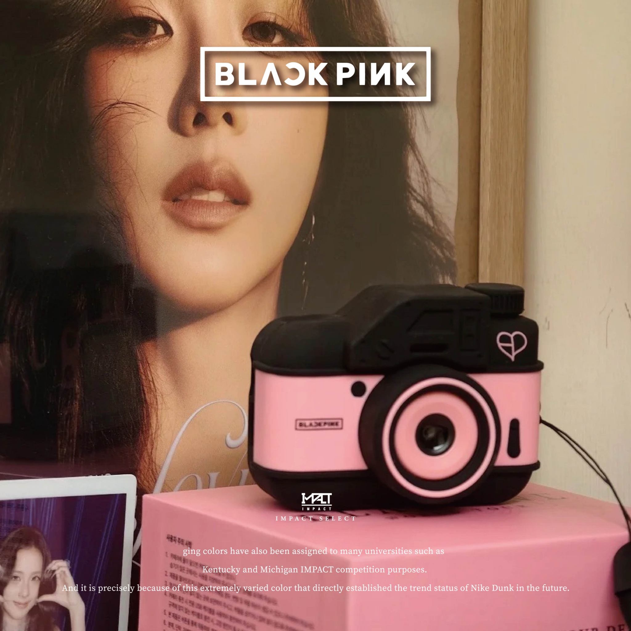 BLACKPINK DEADLINETOUR 25世巡紀念版 迷你相機