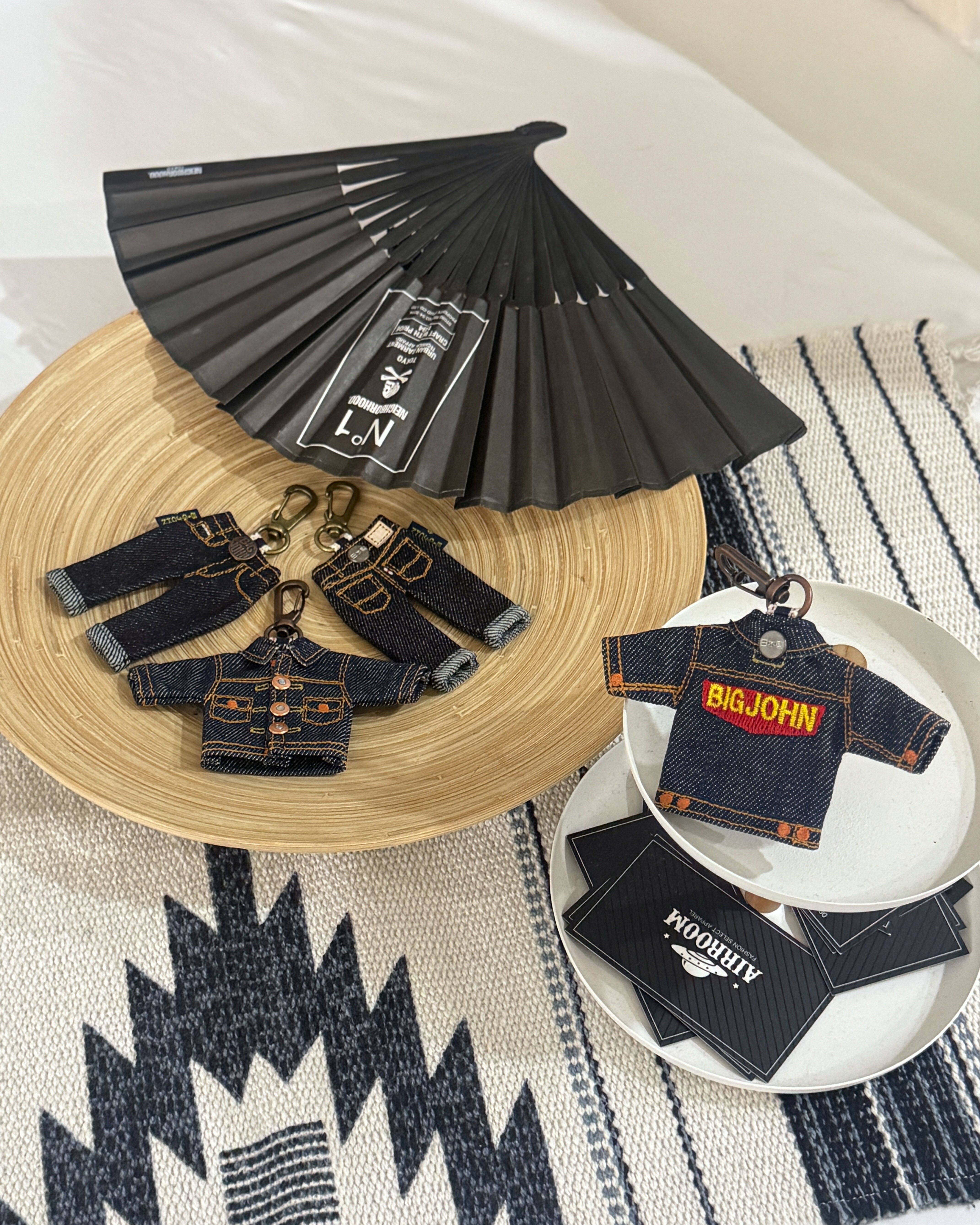 2025AW BIG JOHN 牛仔褲 牛仔夾克 岡山產 鹿兒島 日本製 吊飾 鑰匙圈 現貨