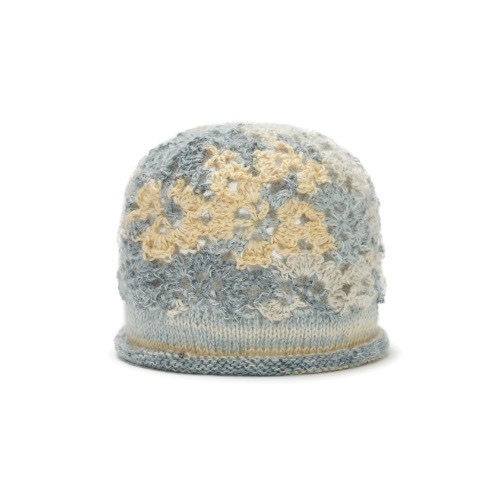 [AWESOME NEEDS] HANDICRAFT KNIT BLOOM HAT