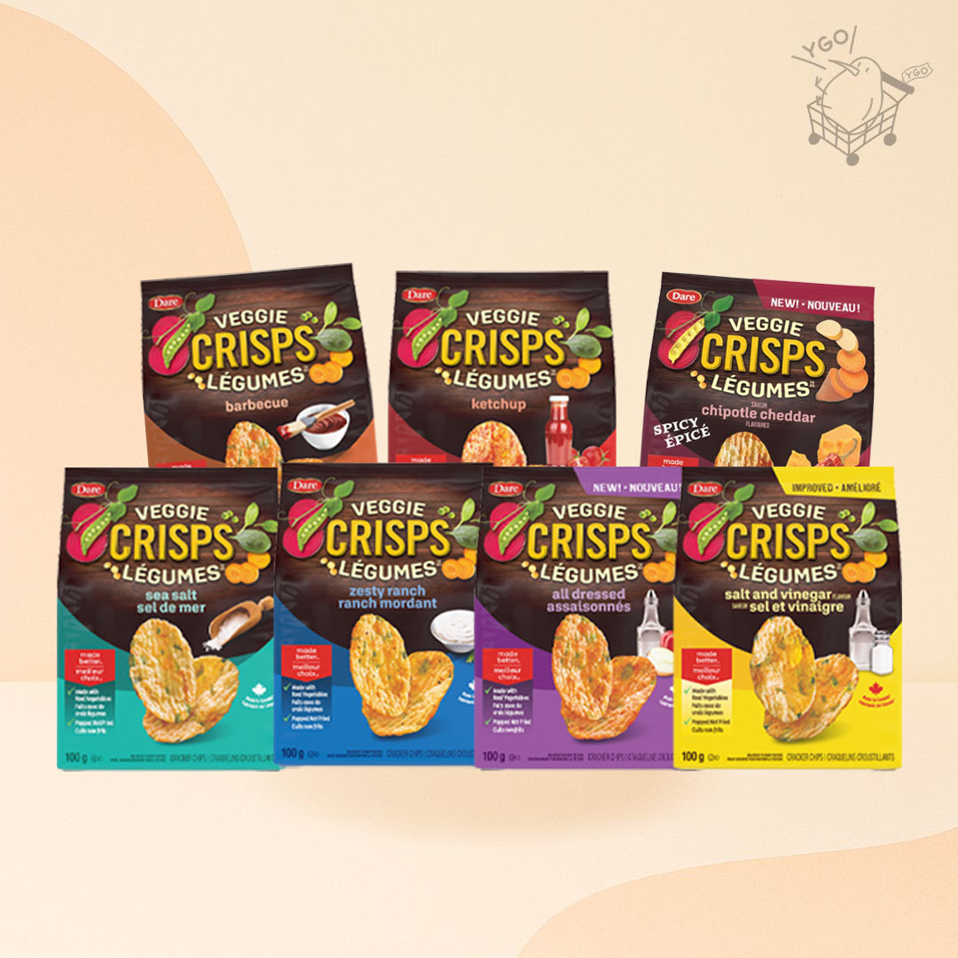 Dare Veggie Crisps 蔬菜脆片系列 - 多種口味 100g