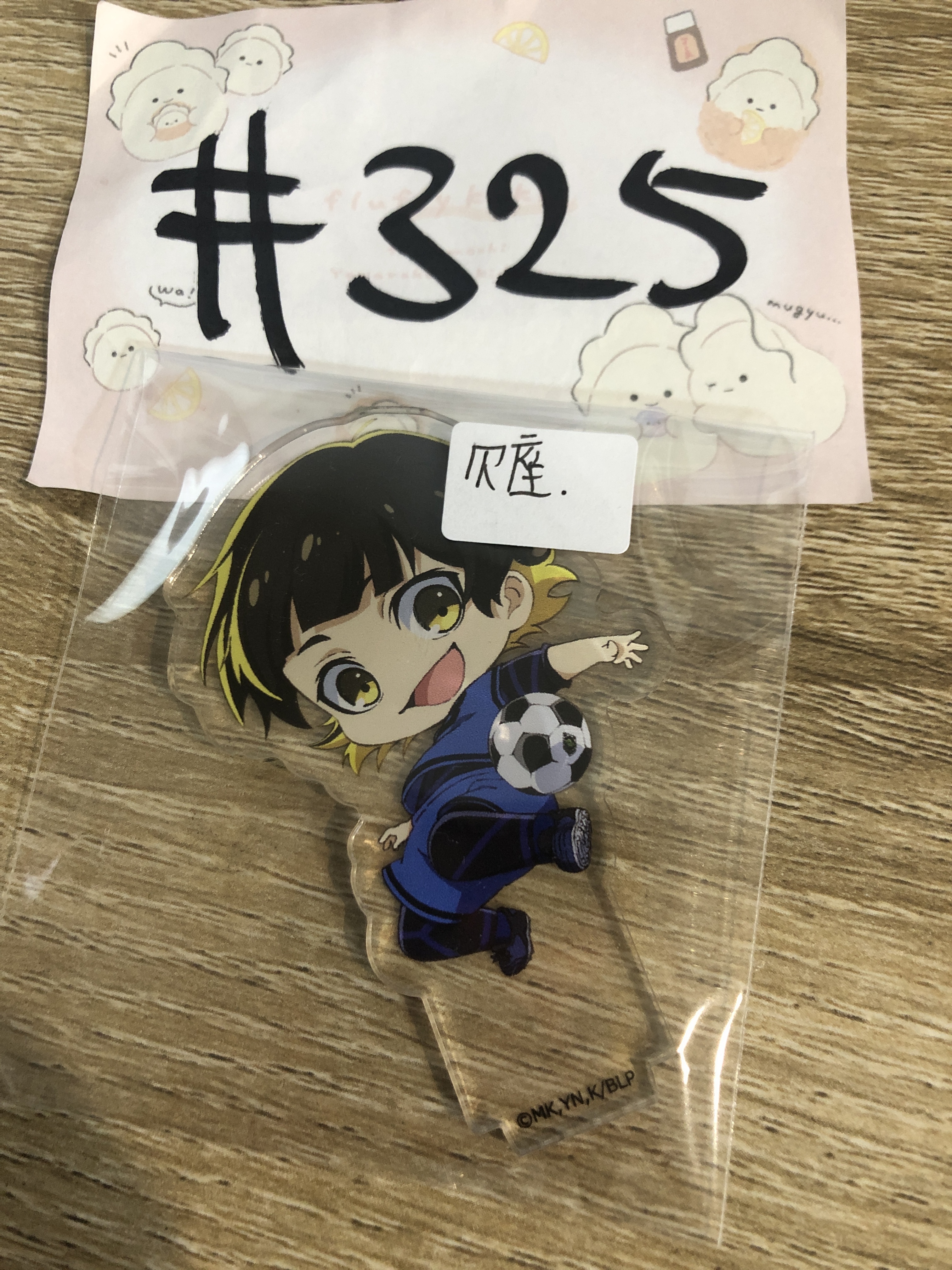 BlueLock 蜂樂 立牌 欠座#325