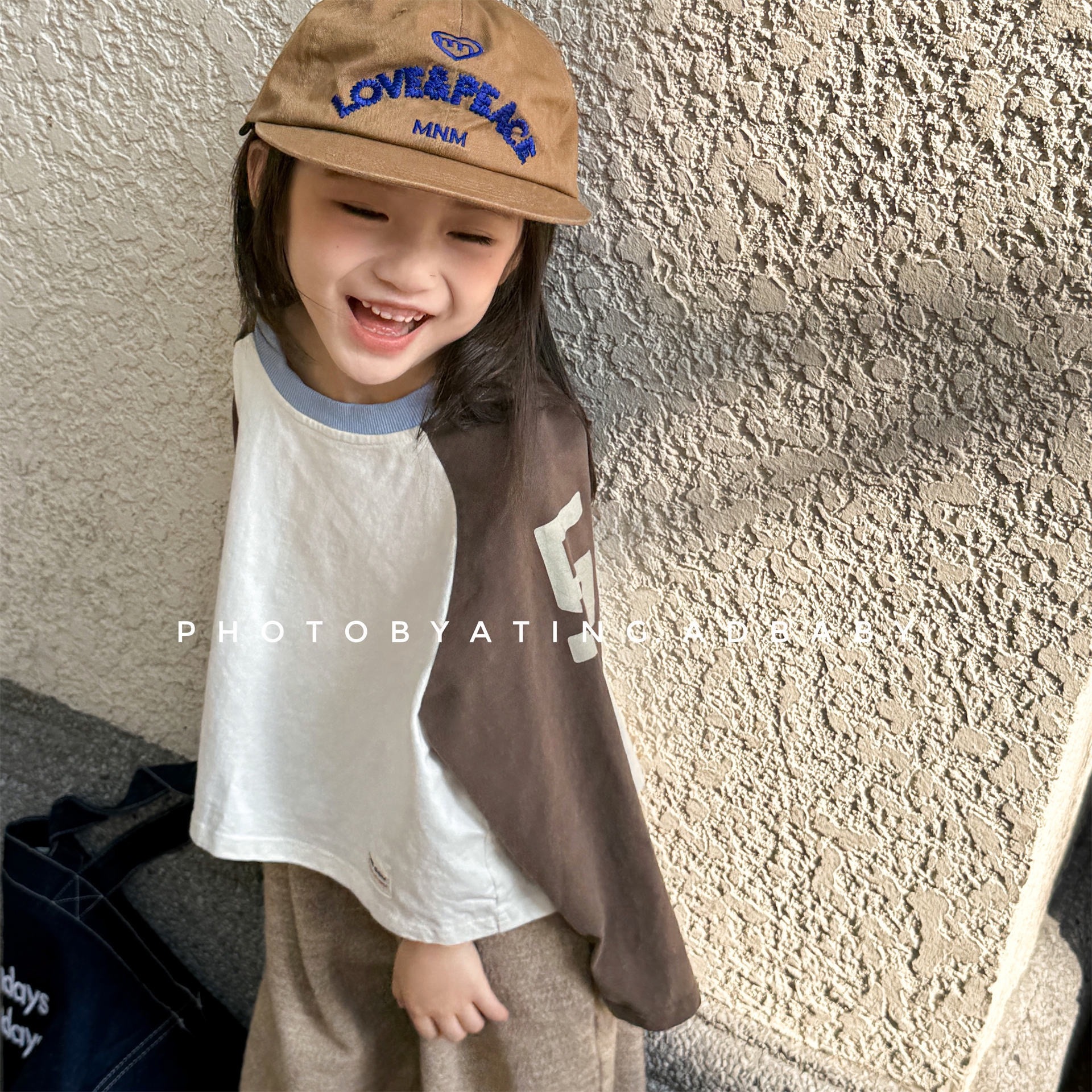 現貨 90｜5號撞色薄長TEE  ꒱