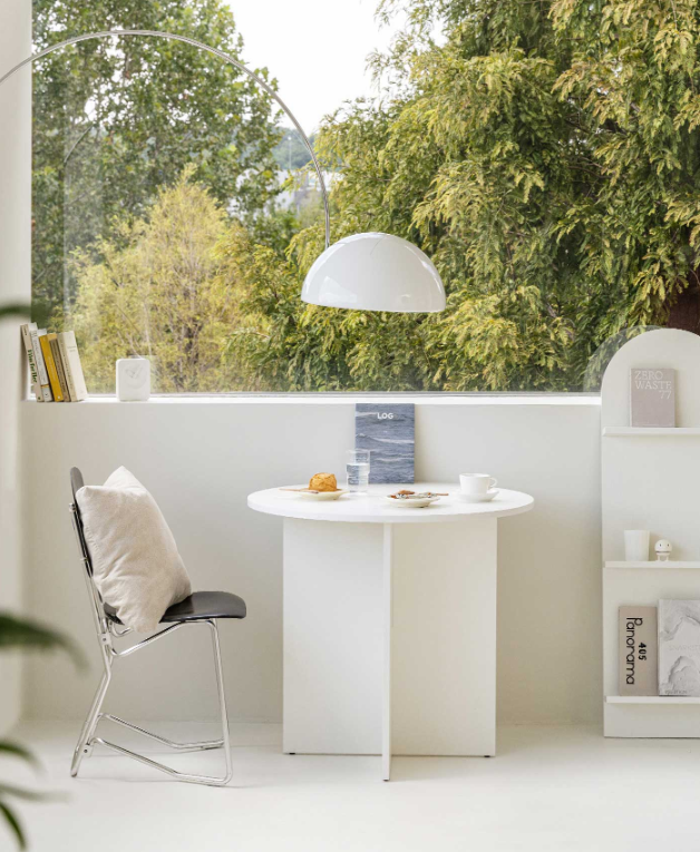 P016 - 韓國製小型圓餐枱 (800mm Dia.)