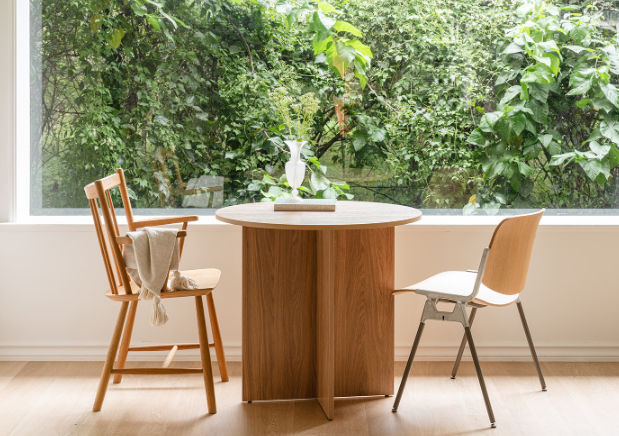 P016 - 韓國製小型圓餐枱 (800mm Dia.)